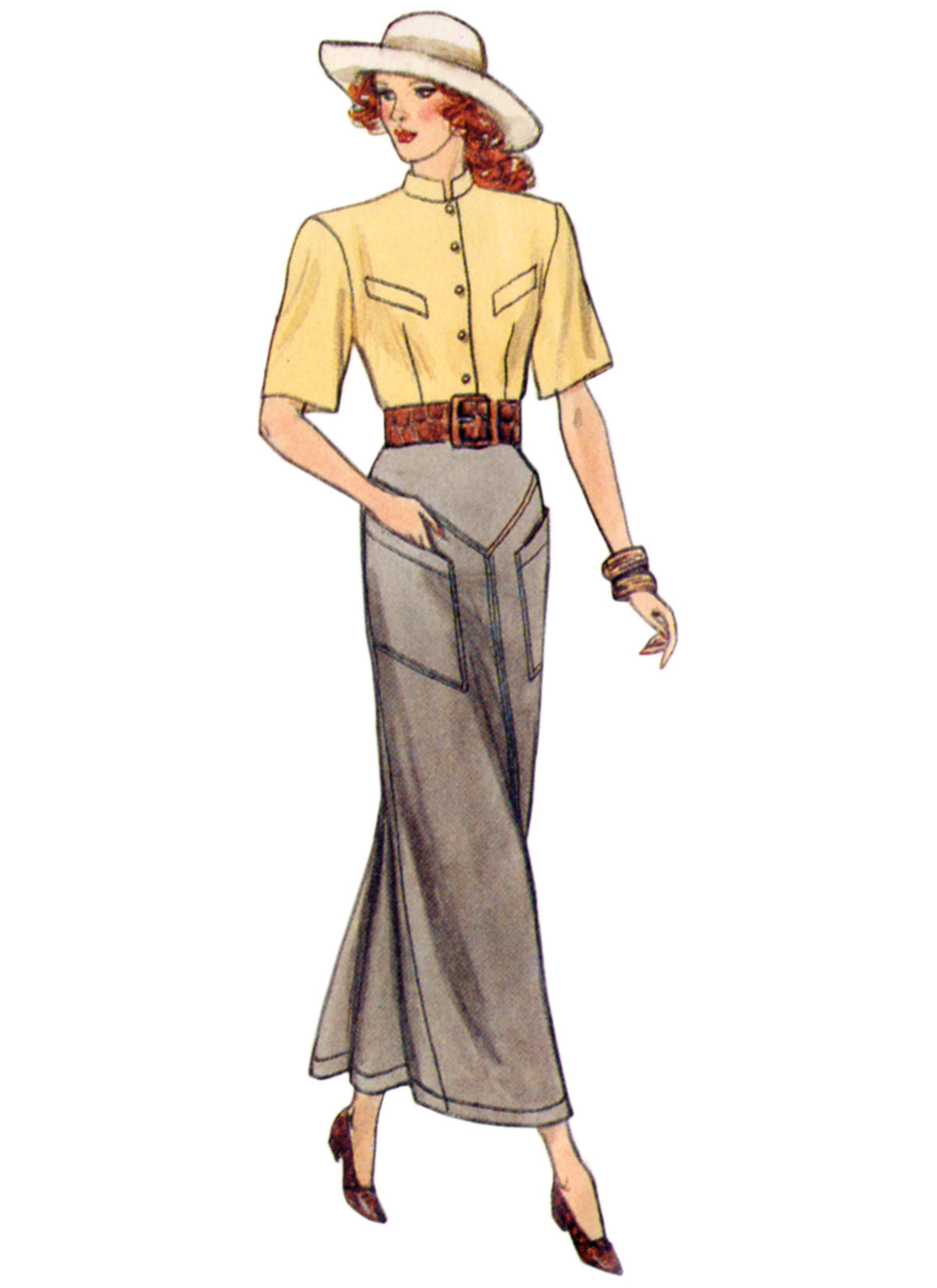 Vogue Misses' Skirts Sewing Pattern for Stylish Creations V2102