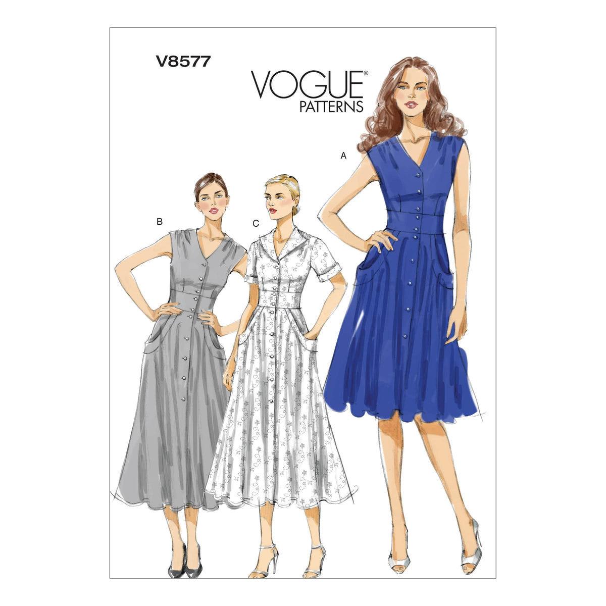 Vogue Dress Sewing Pattern V8577