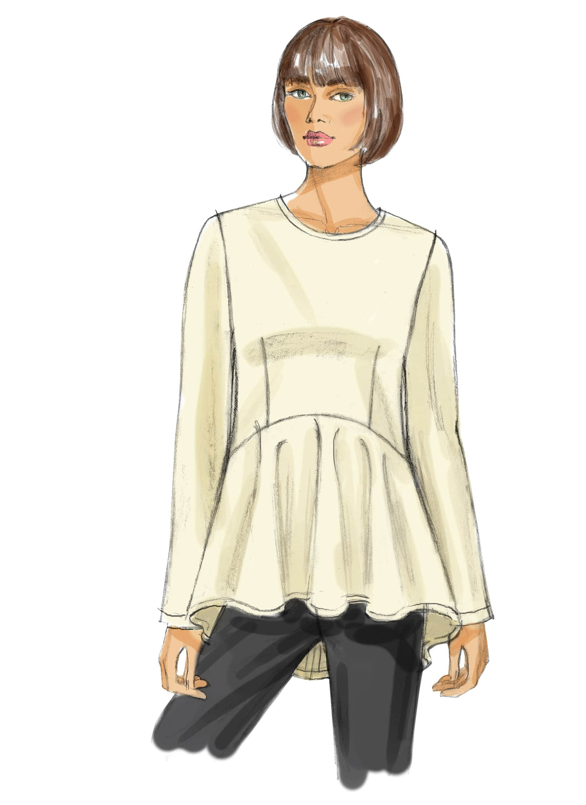 Vogue Top Sewing Pattern V8815