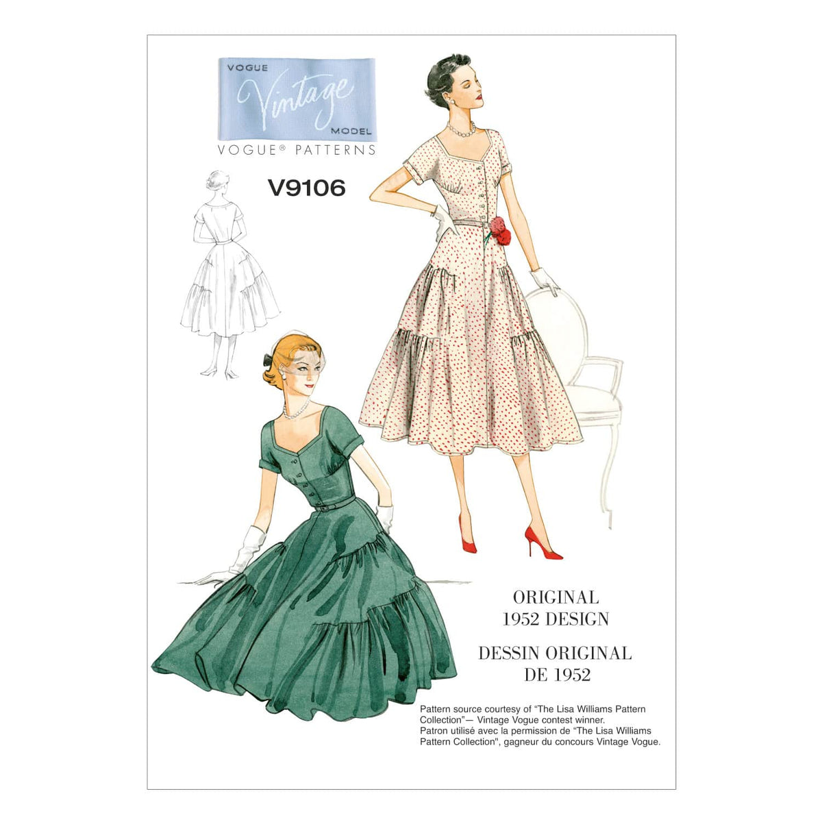Vogue Dress Sewing Pattern V9106