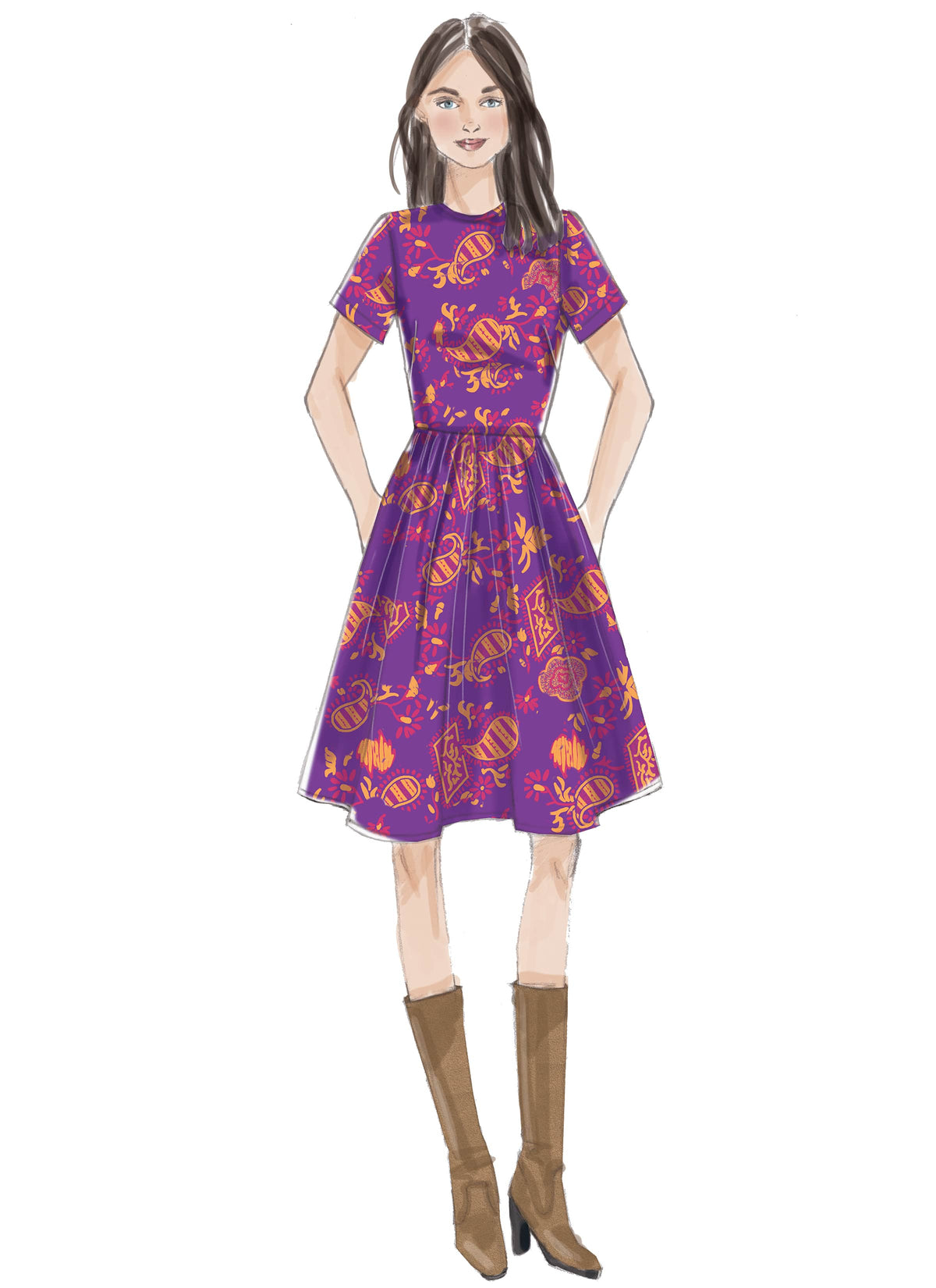 Vogue Dress Sewing Pattern V9197