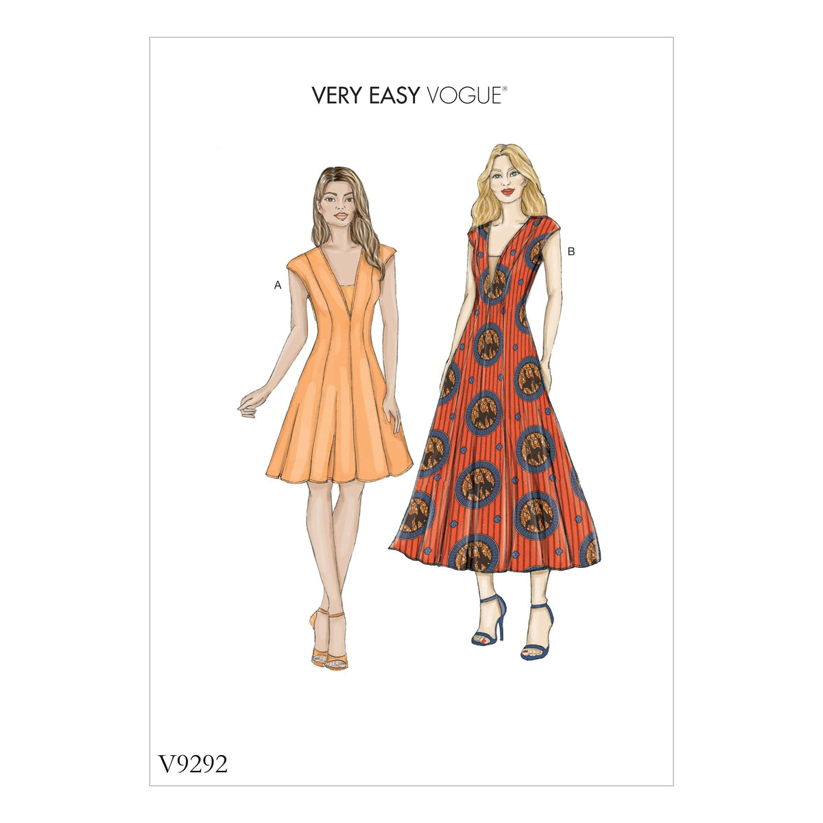 Vogue Misses Dress Sewing Pattern V9292OS