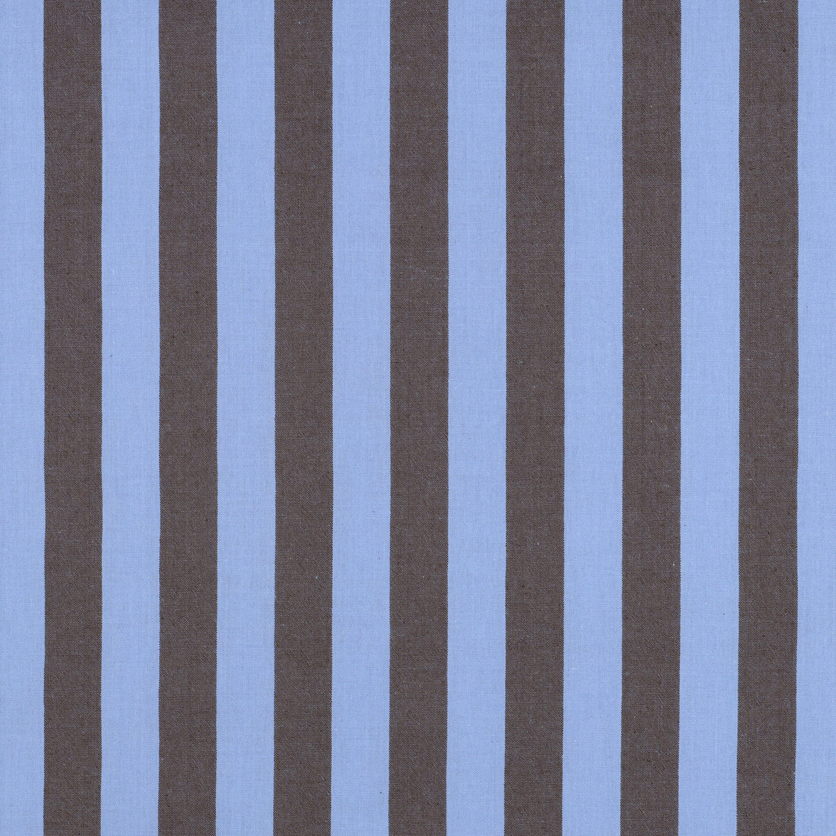 Verona Striped Yarn-Dyed Cotton Dressmaking Fabric - Blue & Brown