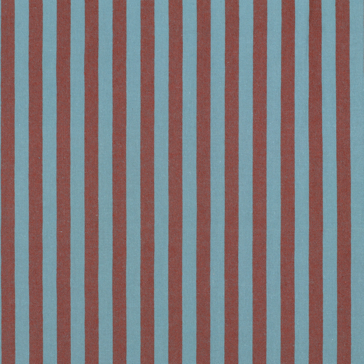 Verona Striped Yarn-Dyed Cotton Dressmaking Fabric - Teal & Brown