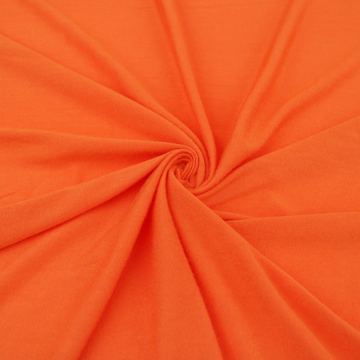 Viola Viscose Jersey 4 Way Stretch Dressmaking Fabric - Orange