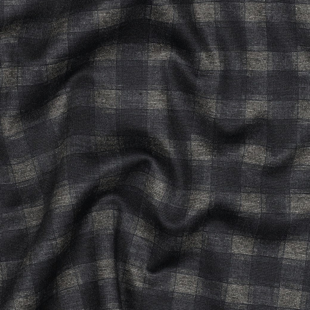 Deep Navy Checks