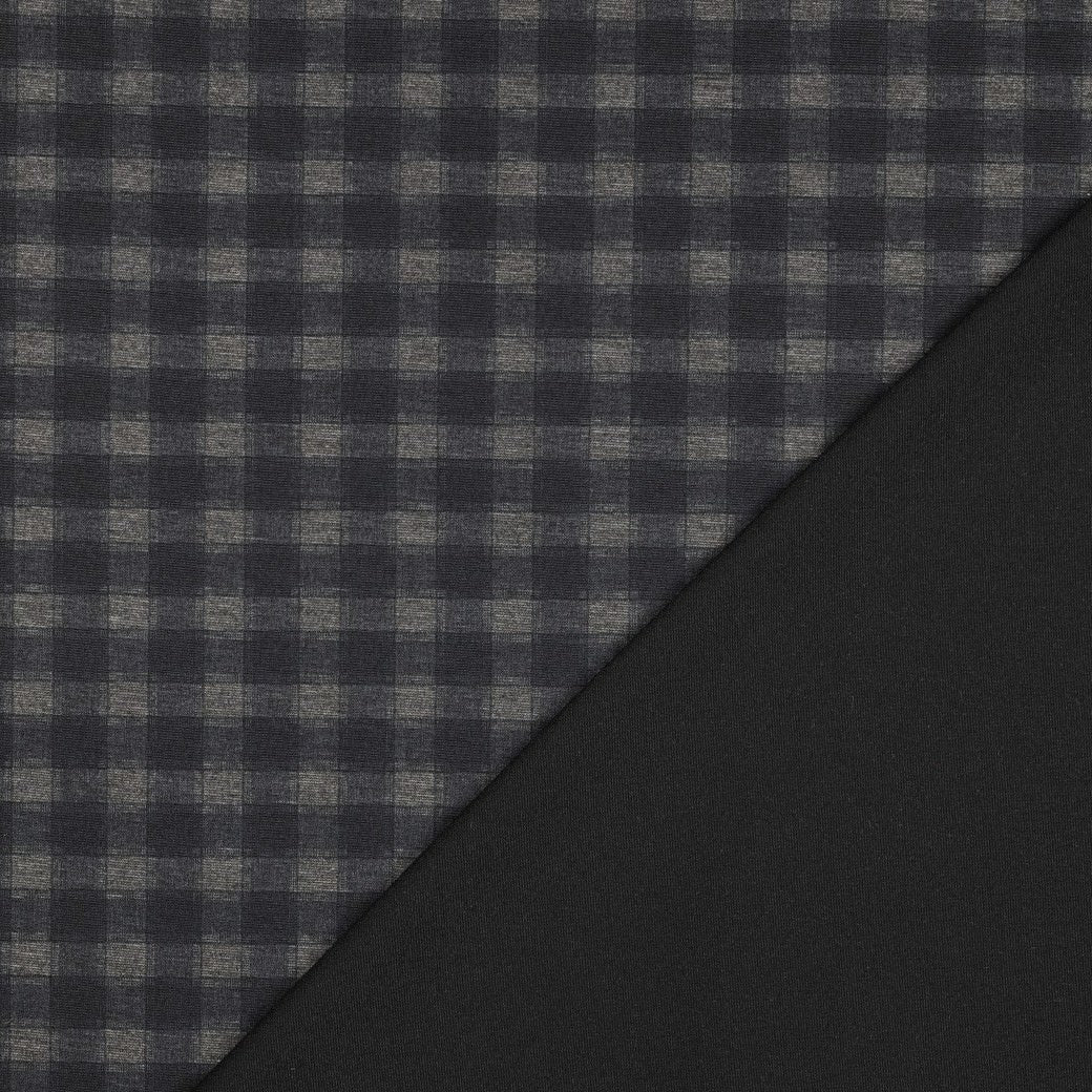 Deep Navy Checks