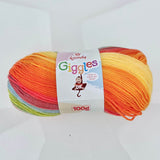 Wendy Wools Giggles DK Acrylic Yarn 100g - WG01