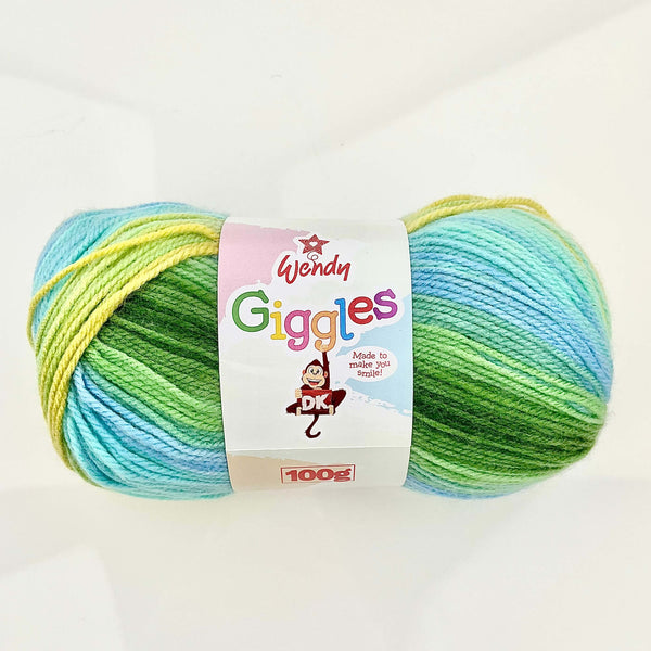 Wendy Wools Giggles DK Acrylic Yarn 100g - WG03