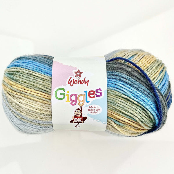 Wendy Wools Giggles DK Acrylic Yarn 100g - WG04