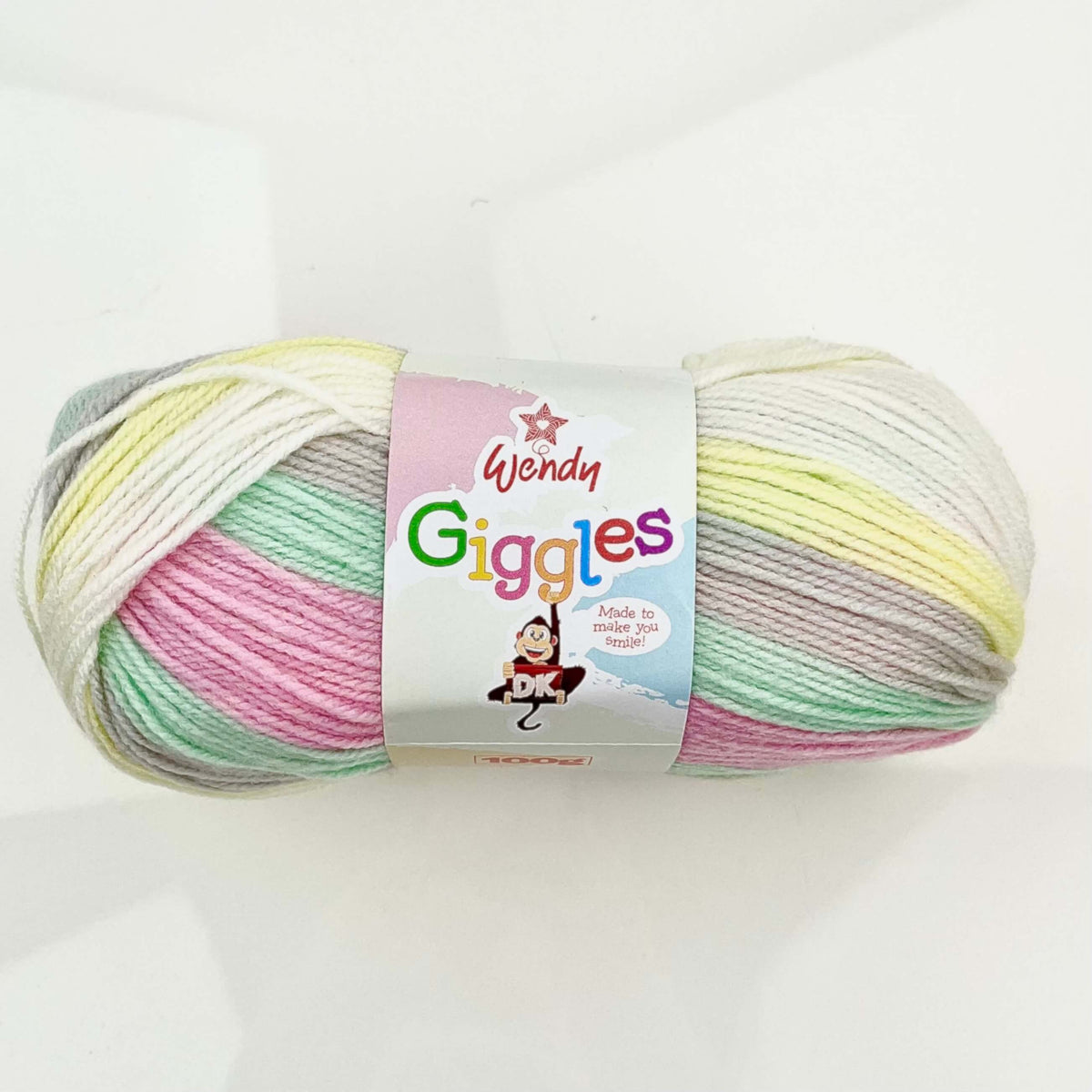 Wendy Wools Giggles DK Acrylic Yarn 100g - WG07