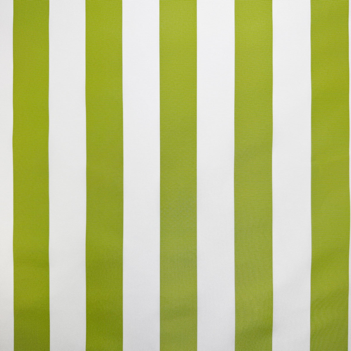 Whitesands Stripe Waterproof Outdoor Garden Upholstery Canvas Fabric - Lime & White