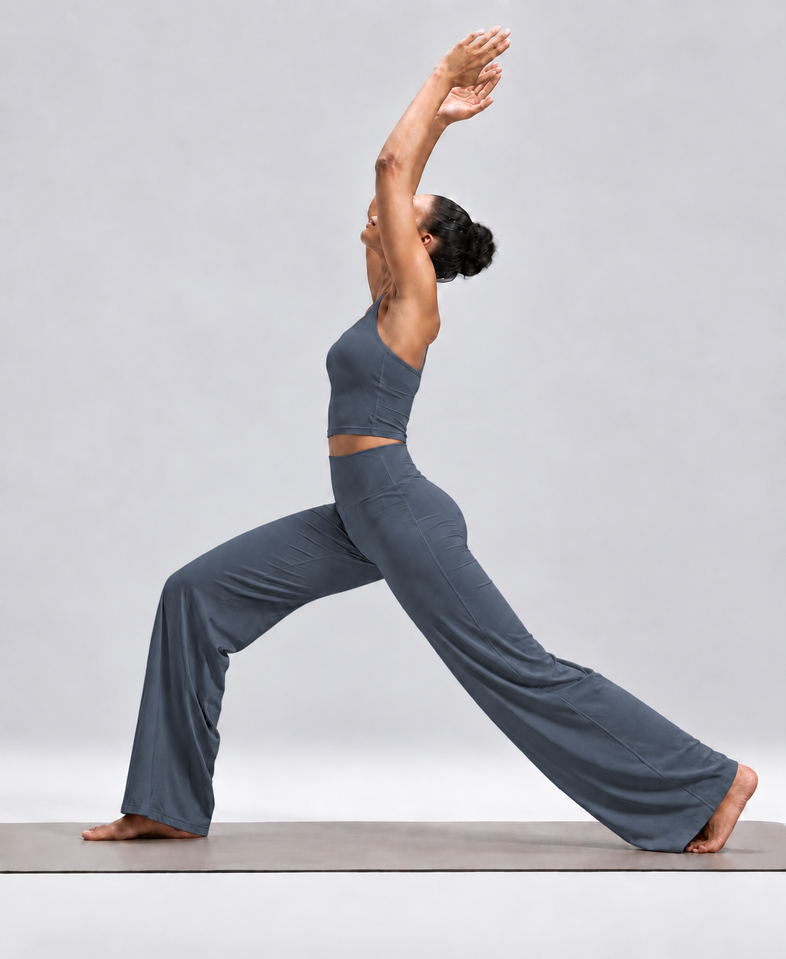 Yoga Stretch Polyester Elastane Activewear Sport Fabric - Navy
