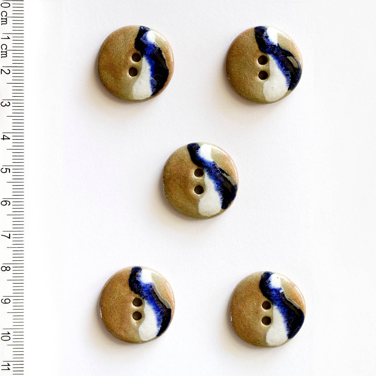 Handmade Sewing Buttons - Classic Coat Buttons