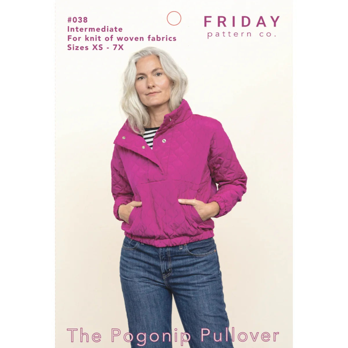 The Pogonip Pullover Sewing Pattern - By Friday Pattern Company