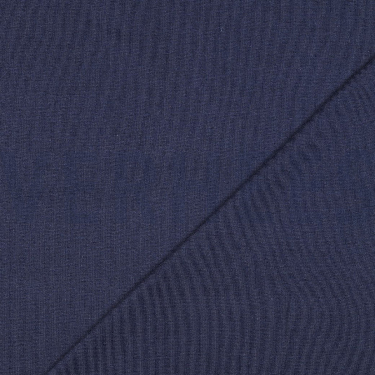 GOTS Organic Tubular Rib Knit Fabric – OEKO-TEX Certified Cotton Cuffing Fabric - Navy
