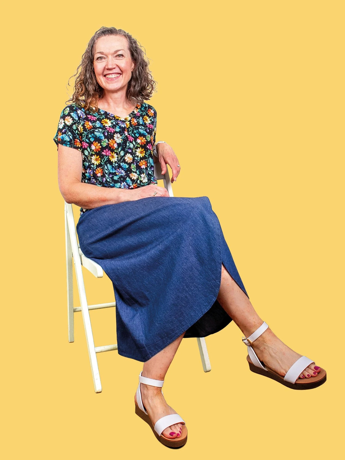 Wrap Skirt Sewing Pattern - By My Handmade Wardrobe