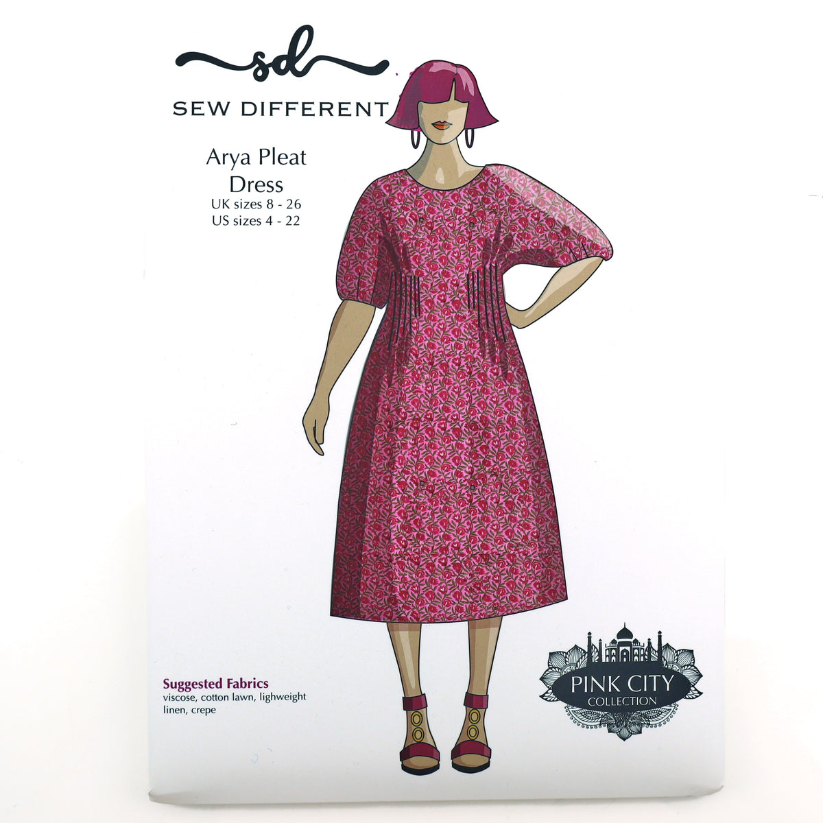 Arya Pleat Dress - By Sew Different