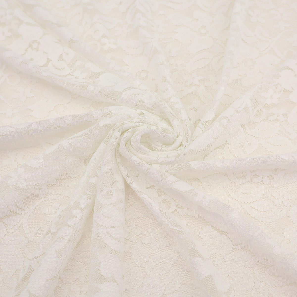 Fiona Flower Floral Stretch Lace Lingerie - Off White