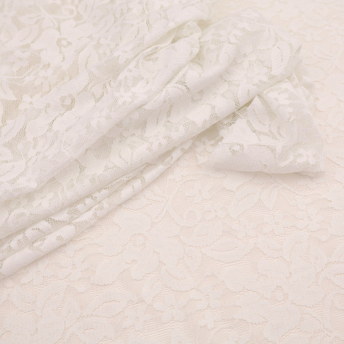 Fiona Flower Floral Stretch Lace Lingerie - Off White