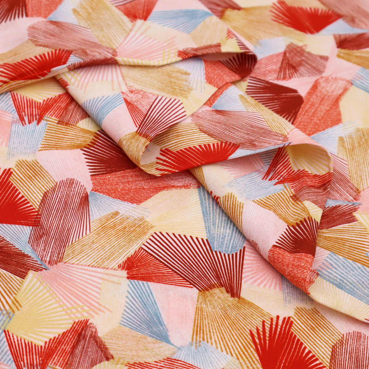 French Printed Viscose Dressmaking Fabric - Spritz