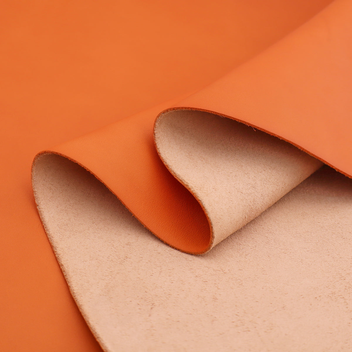 Genuine 100% Real Animal Side Cow Hide Leather for Bag Making Boots Upholstery - British Tan 1/173