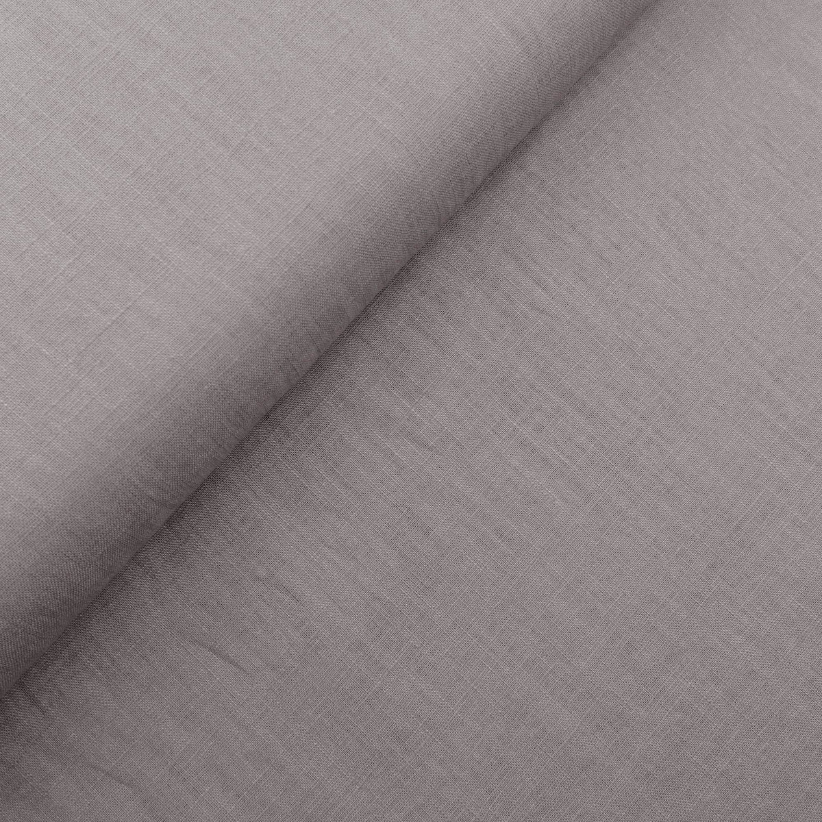 soft washed pure flax linen 8oz dressmaking fabric Grey