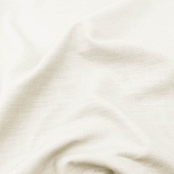 soft washed pure flax linen 8oz dressmaking fabric Ivory
