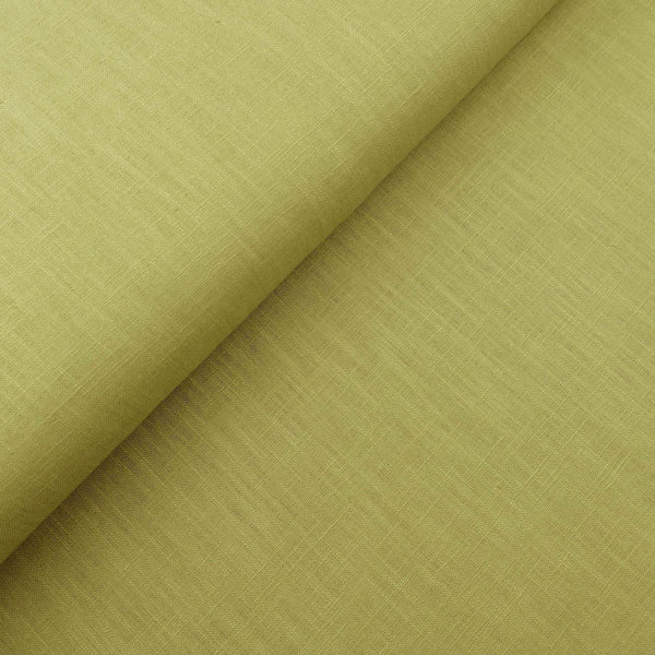 soft washed pure flax linen 8oz dressmaking fabric Pear