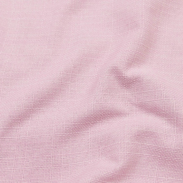 soft linen look durable heavy furnishing fabric Baby Pink linen fabric