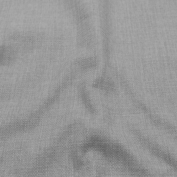 soft linen look durable heavy furnishing fabric Grey linen fabric