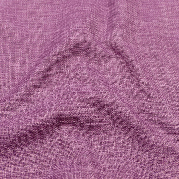 soft linen look durable heavy furnishing fabric Purple