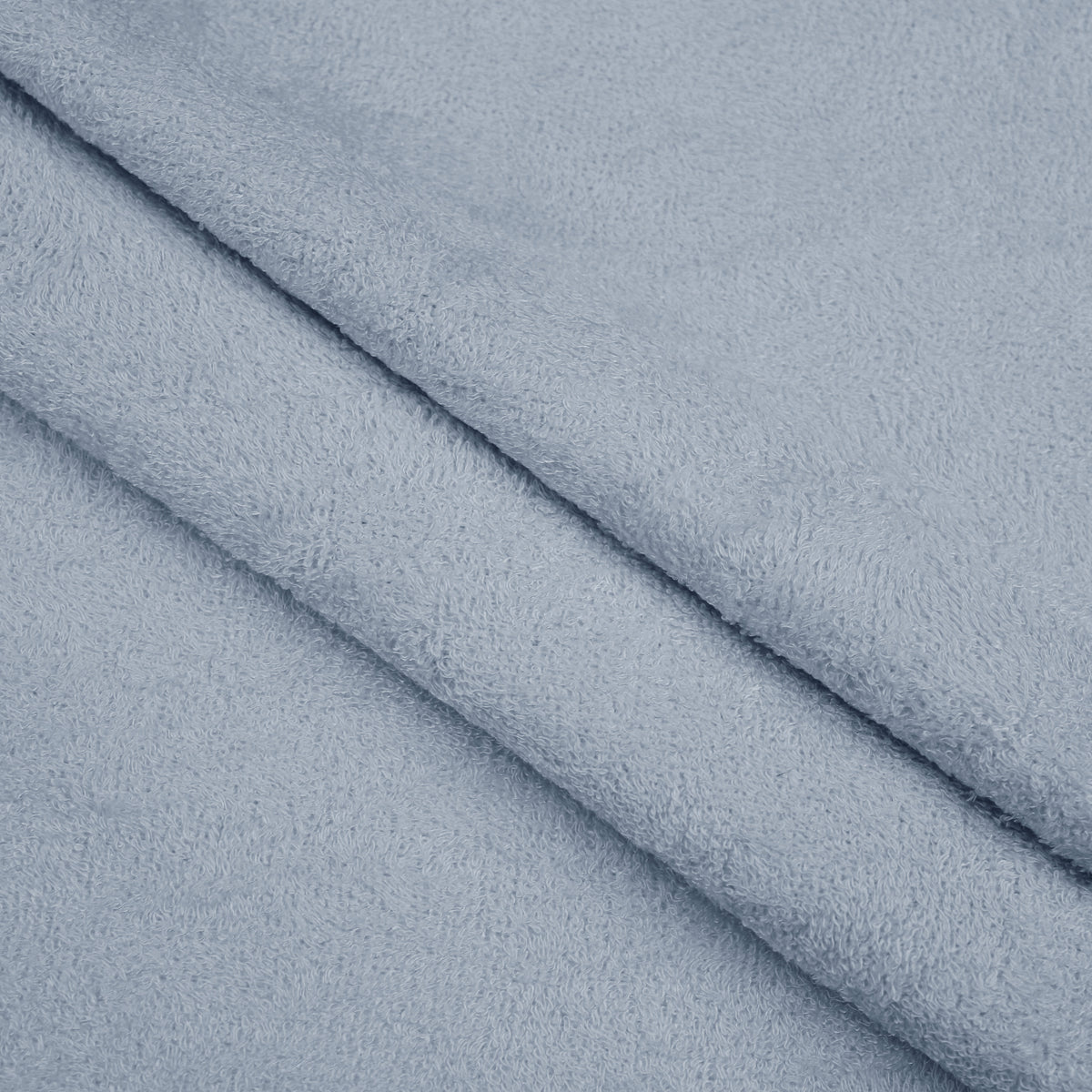 Bamboo Terry Towelling - Dusty Blue