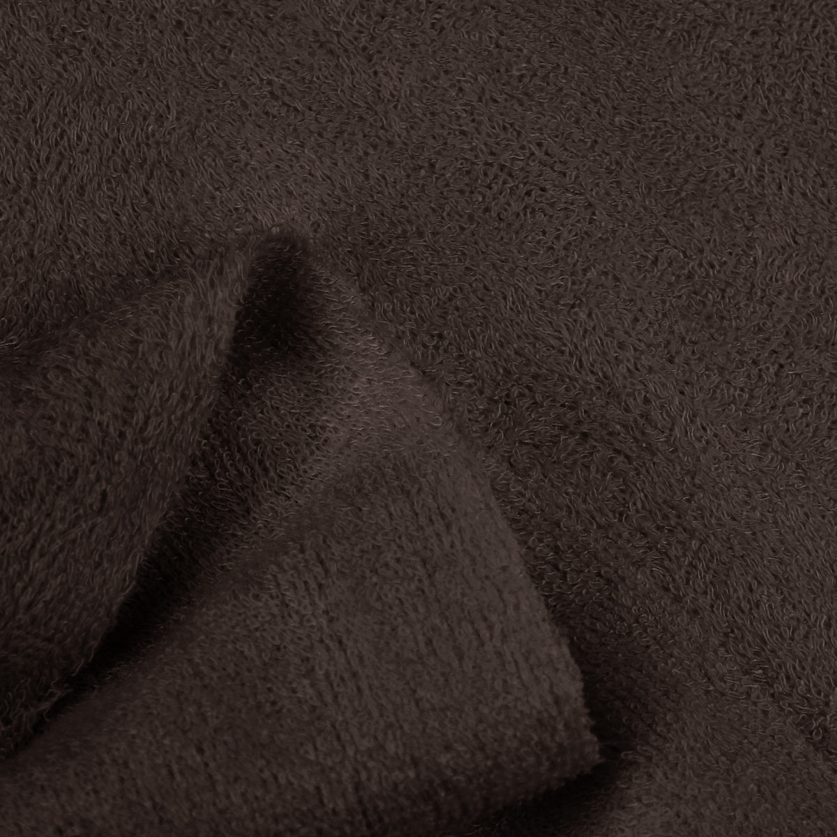 Bamboo Terry Towelling - Dusty Brown