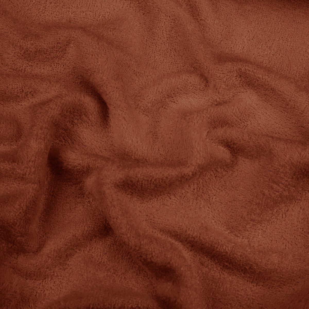 Bamboo Terry Towelling - Terracotta