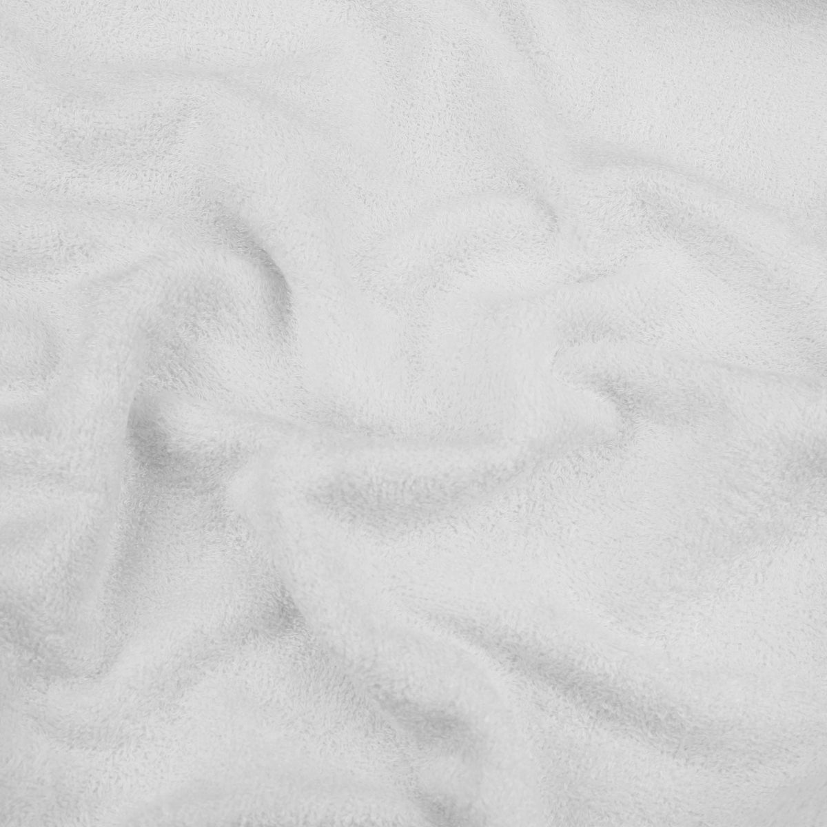 Bamboo Terry Towelling - White