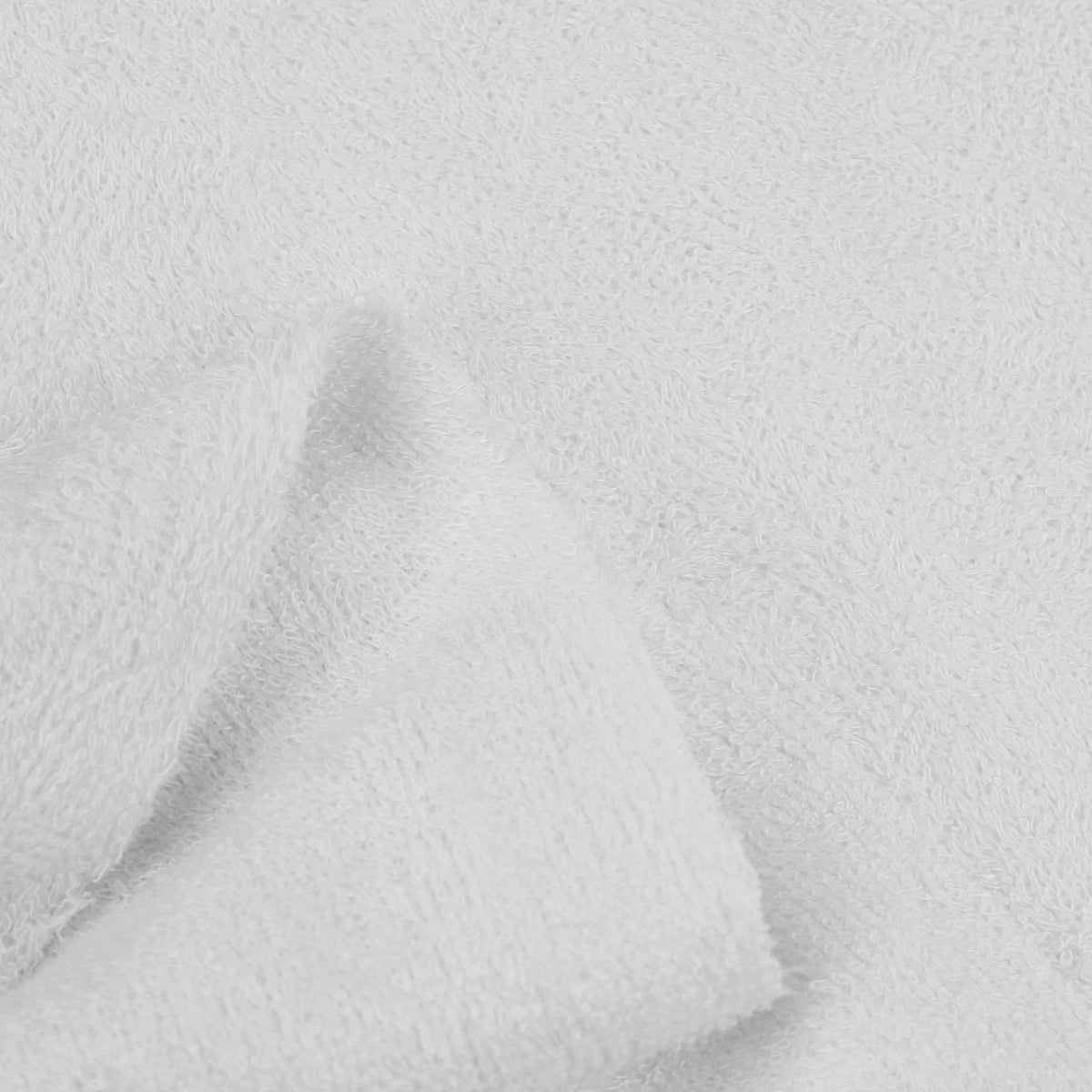 Bamboo Terry Towelling - White