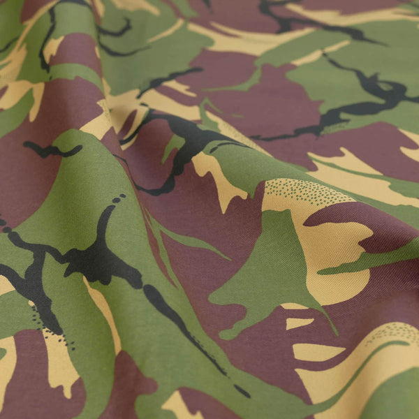 Camouflage Cotton Drill - Forest