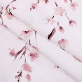 Cherry Blossom Woven Polyester - Mauve