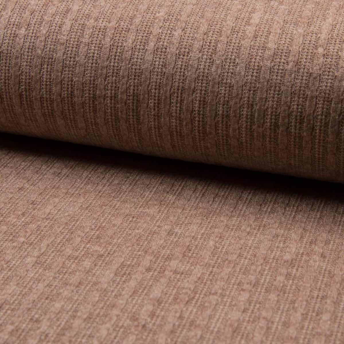 soft knitted rayon women kids dressmaking fabric Tobacco