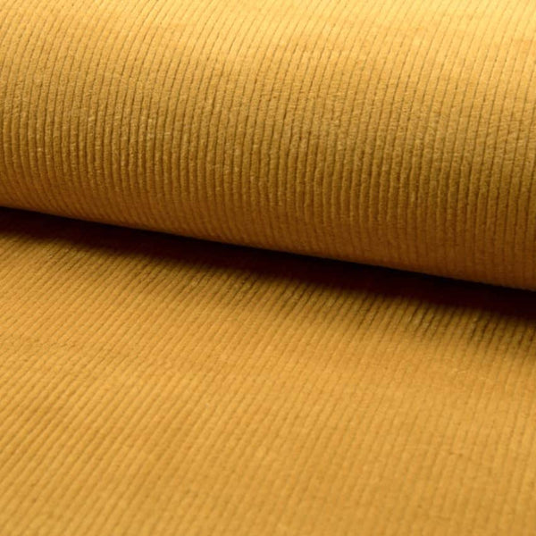 100% cotton soft corduroy kids sewing fabric Mustard