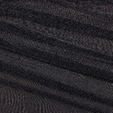 stretch lightweight see through shimmer lurex nylon mesh fabric Black