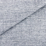 Smooth upholstery furnishing chenille fabric in criss cross pattern Dark Grey