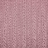 Braid Cable Knit Jersey cardigan sweater Jacquard jumper fabric material Nude