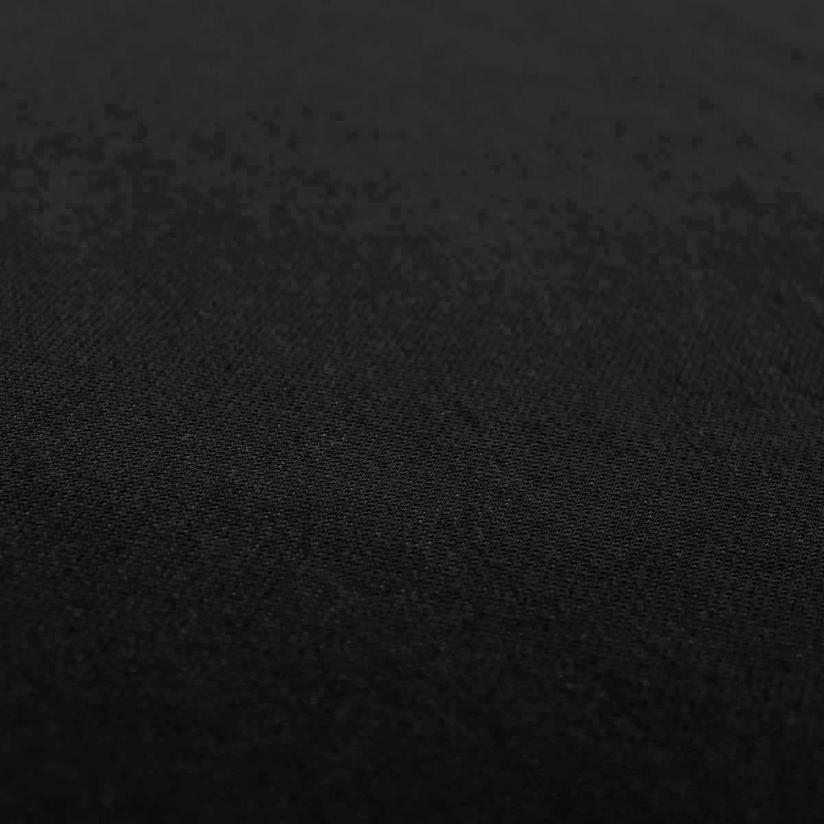 Soft stretch cotton knit dressmaking women men children craft fabric Black