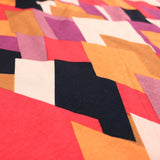 printed single stretch knit viscose rayon fabric Multicoloured