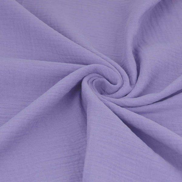 Double Gauze Plain Pure Cotton - Lavender