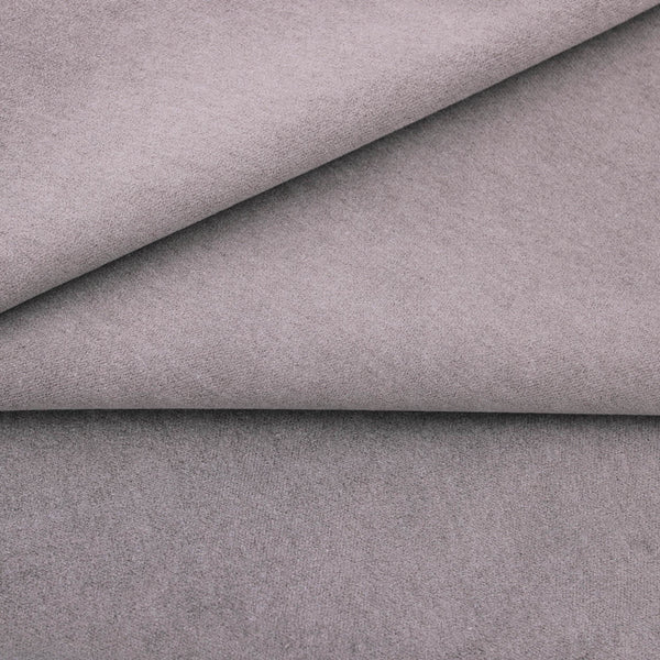 smooth soft heavyweight upholstery velvet fabric Dark Natural