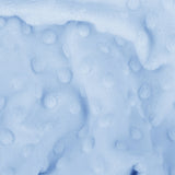 Dimple Dot Soft Fleece Fabric - Baby Blue