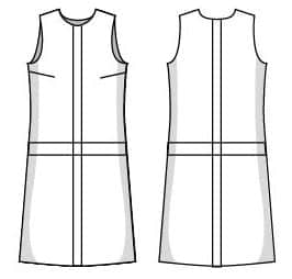 Gambit Dress Fabric Sewing Pattern Sew Different Dress Project By Sew Different